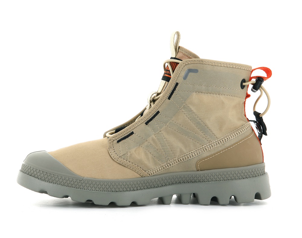 Botas Palladium PAMPA TRAVEL LITE Hombre Desert | Costa Rica-27481